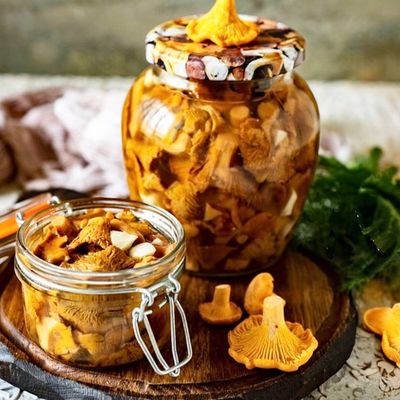 Pickled Mushrooms
