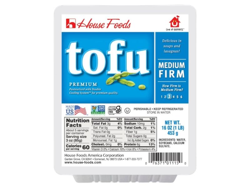 Tofu Medium Firm (453g)
