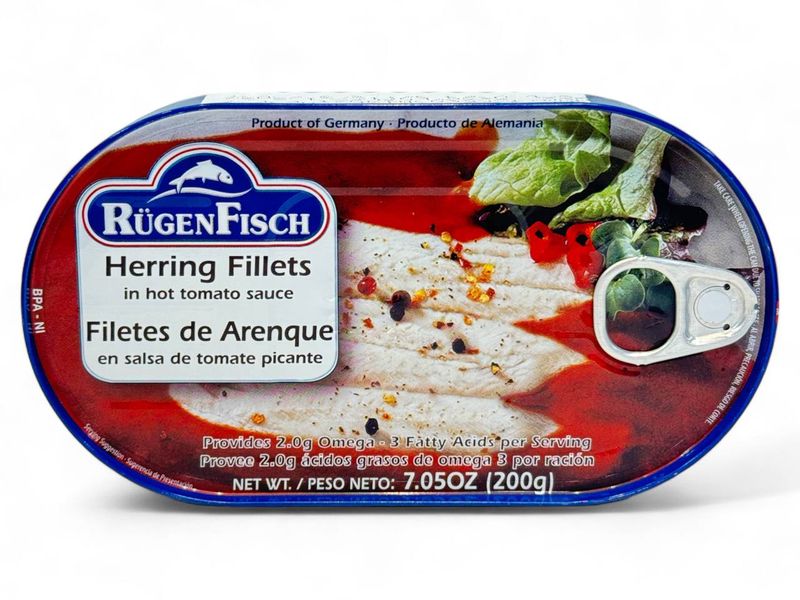 Herring Fillet in Hot Tomato Sause (200g)