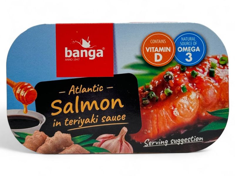 Salmon in Teriyaki Sauce (120g)