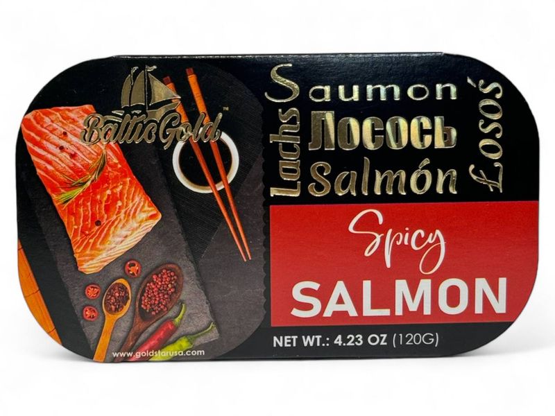 Atlantic Salmon Spicy (120g)