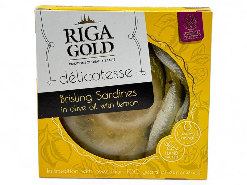 Sardines with Lemon in Olive Oil (120g)