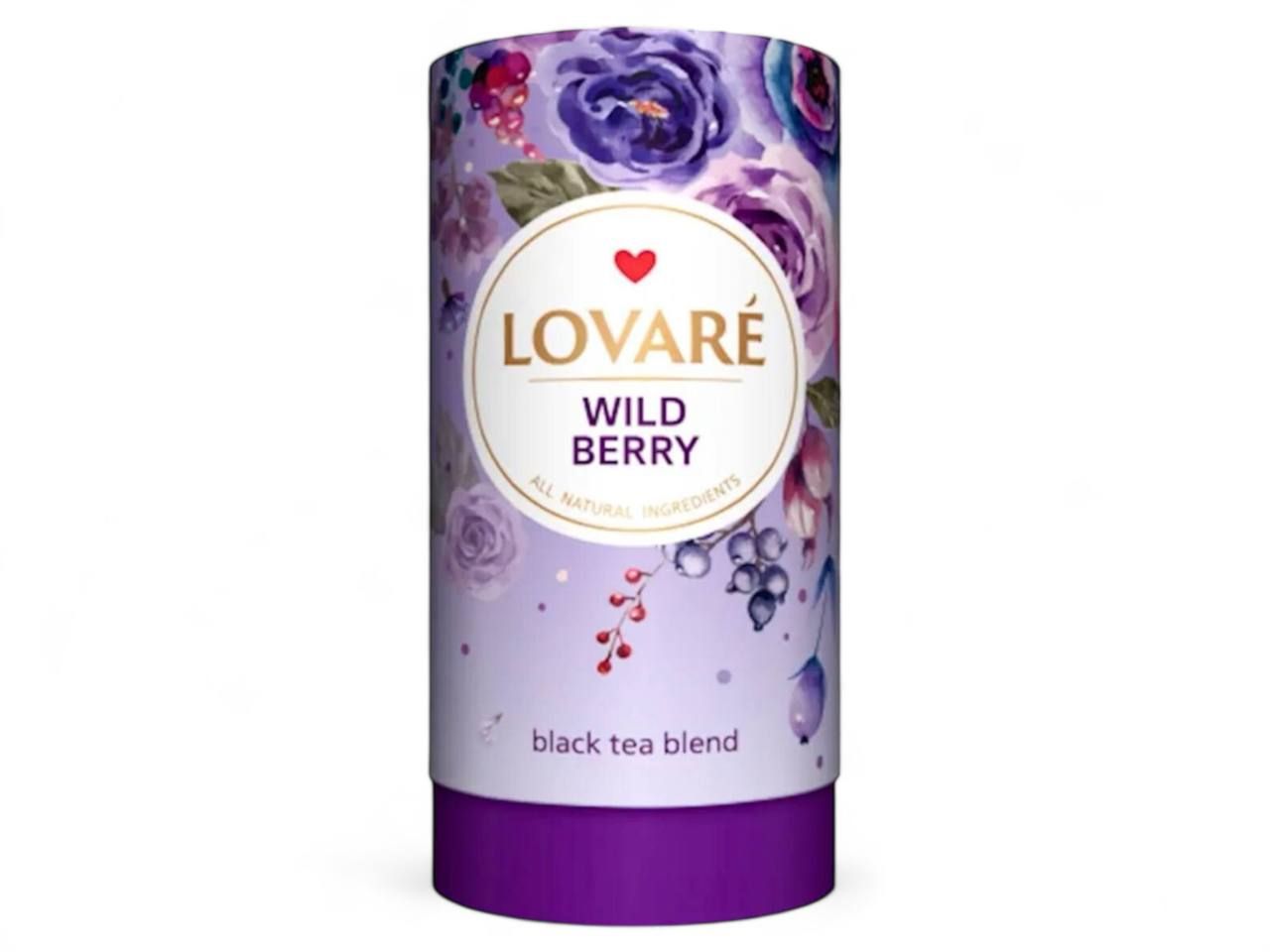Lovare Tea Wild Berry (80g.) Black Tea