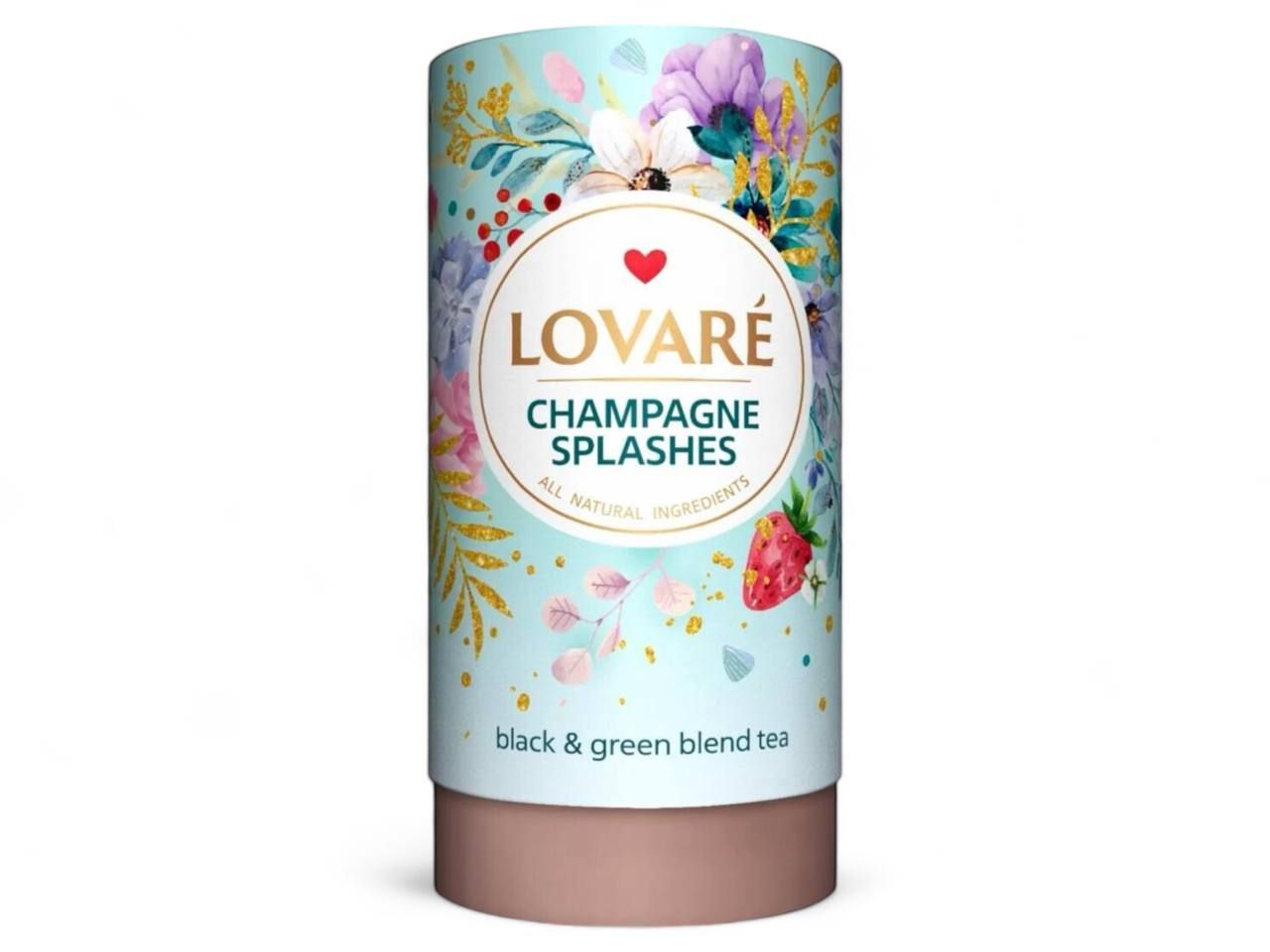 Lovare Tea Champagne Splashes (80g.) Green and Black Tea