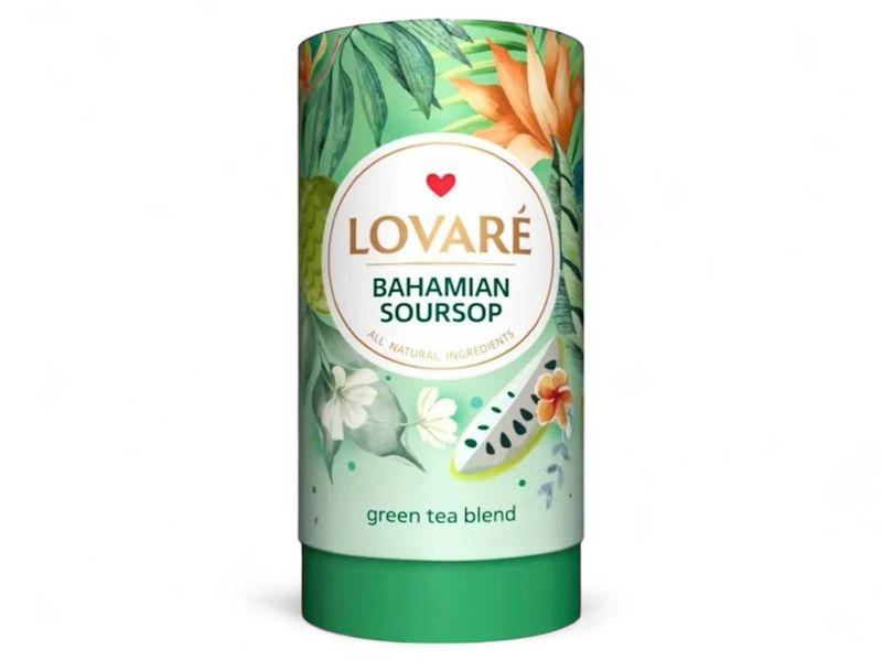 Lovare Tea Bahamian Soursop (80g.) Green Tea