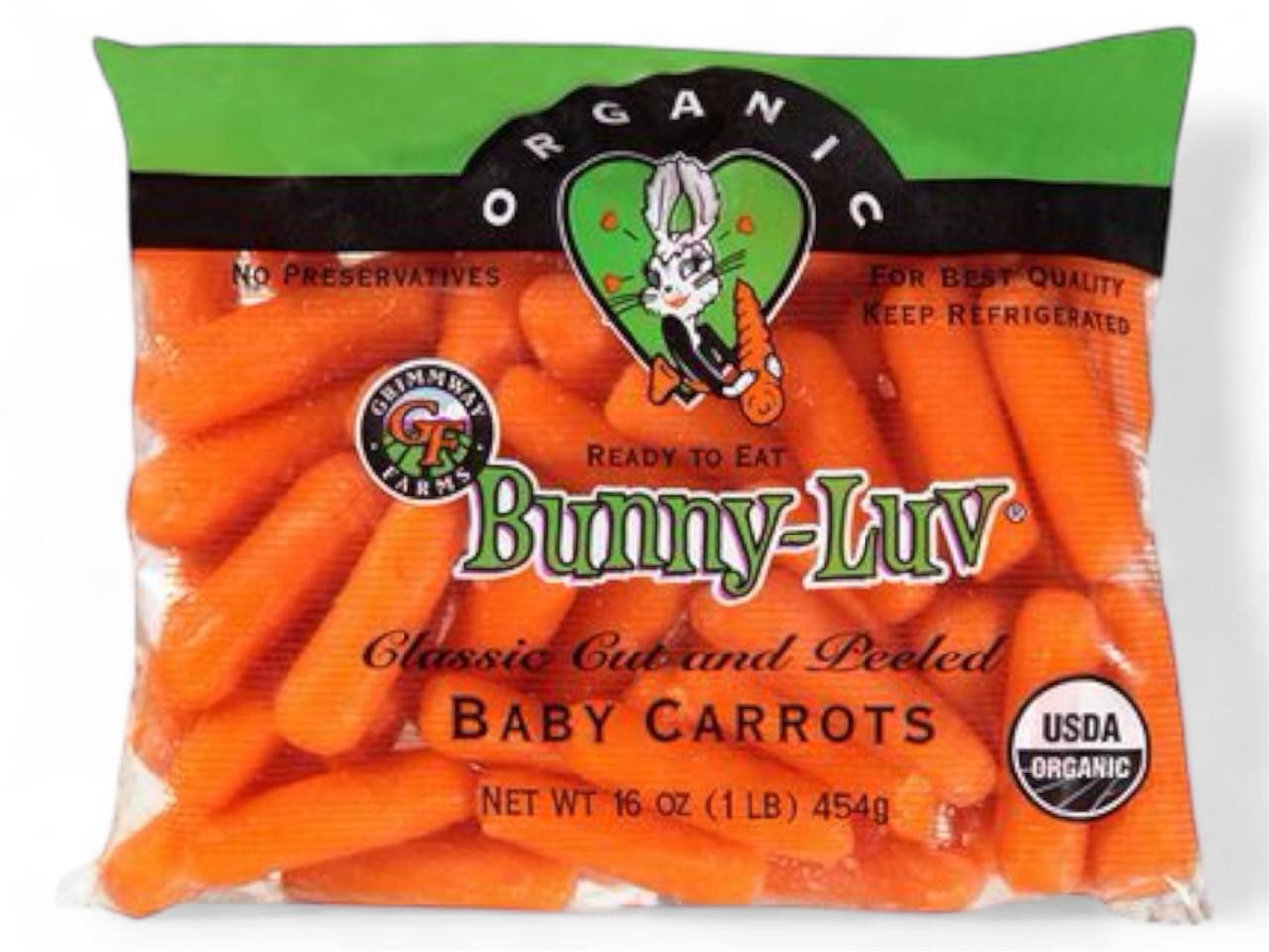 Organic Baby Carrots / 16oz (454g.)
