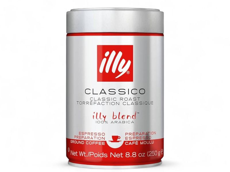 illy Classico Grounded Coffee (250g)