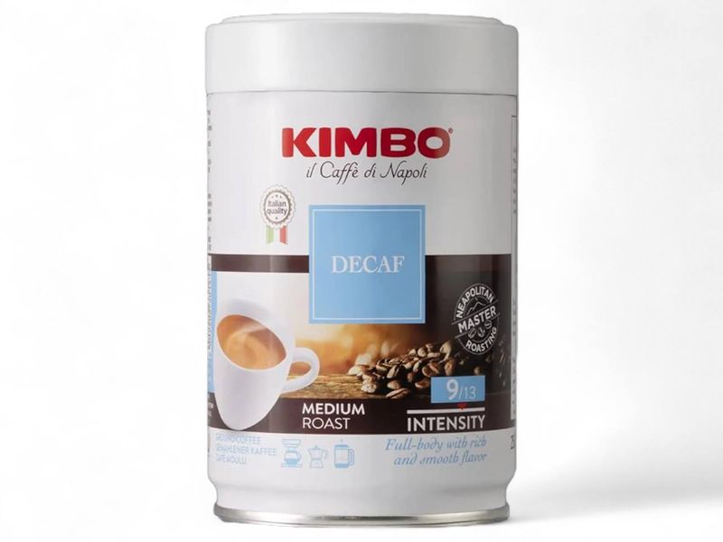 Kimbo Medium Roast Coffee Decafeine (250g)