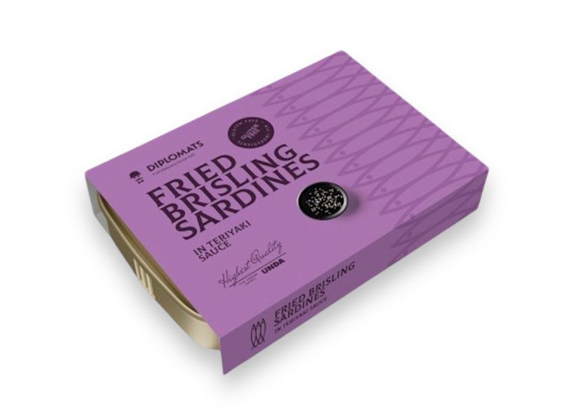 "Diplomats" Sardines in Teriyaki Sause (100g)