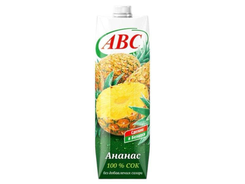 "ABC" 100% Pineapple Juice (1L)