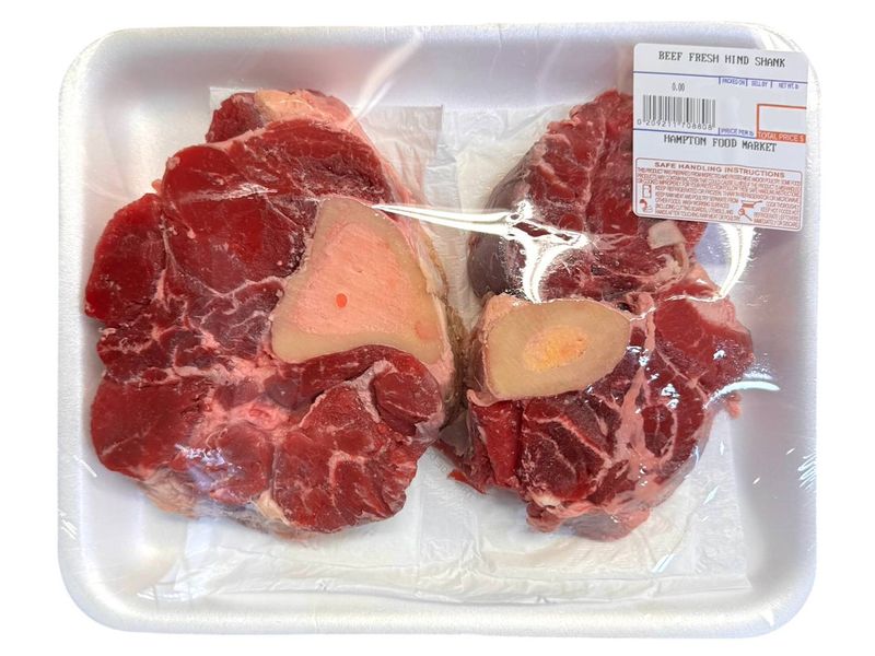 Beef Fresh Hind Shank (+-1.5 Lb)