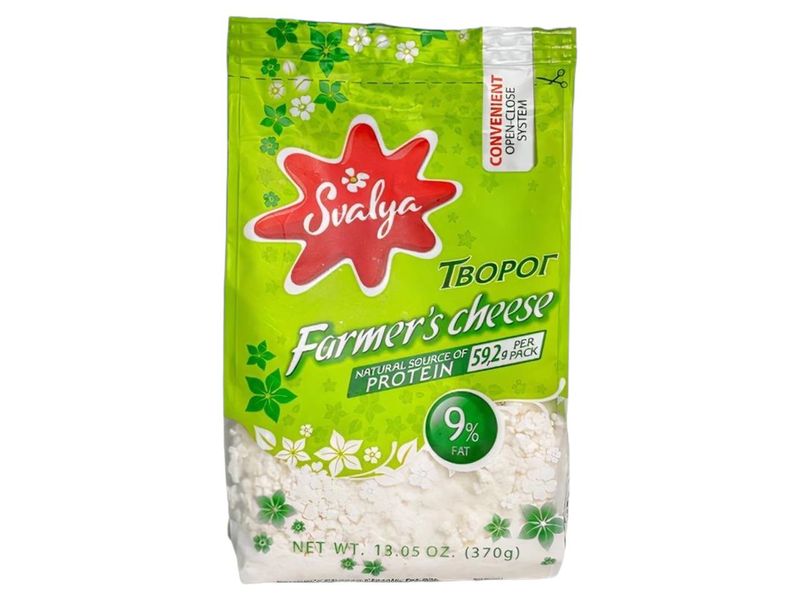 Svalya Farmer Cheese 9%  (370g)