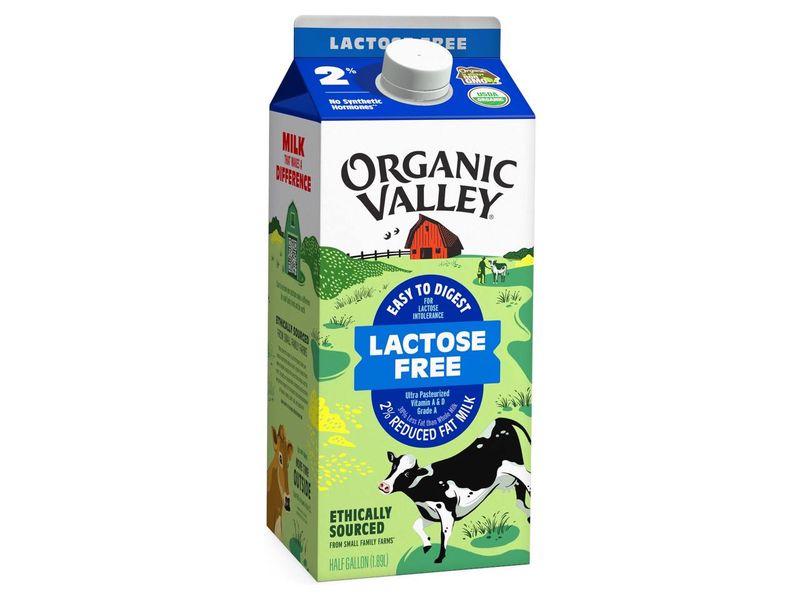 Organic Valley Lactose Free Milk 2% 1.89L