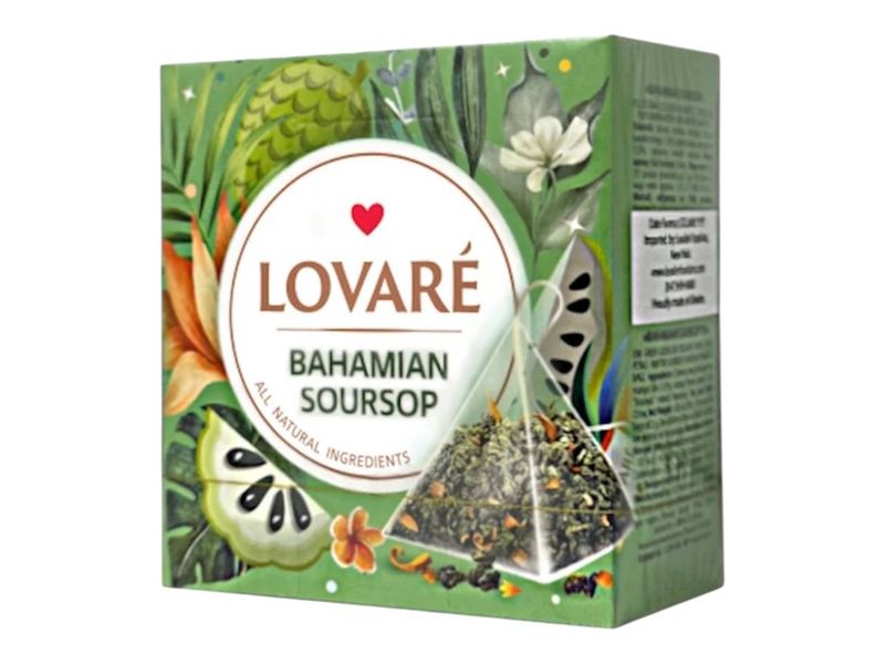 Lovare Tea Bahamian Soursop (15 bags)