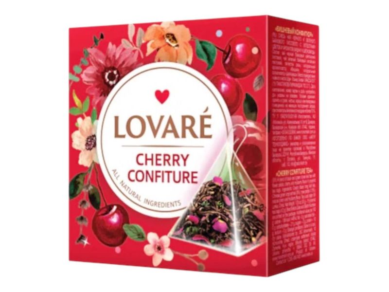 Lovare Tea Cherry Confiture (15 bags)