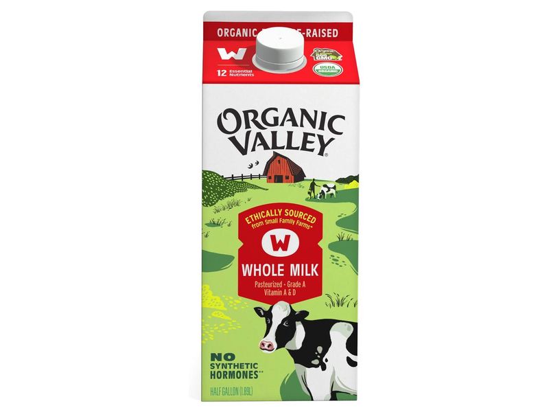 Organic Valley Whole Milk 1.89L