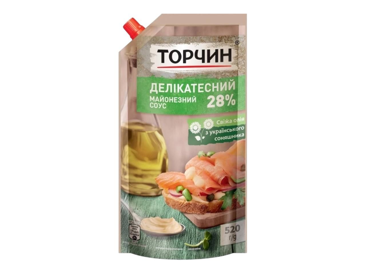Torchyn Mayonnaise 28% (520g)