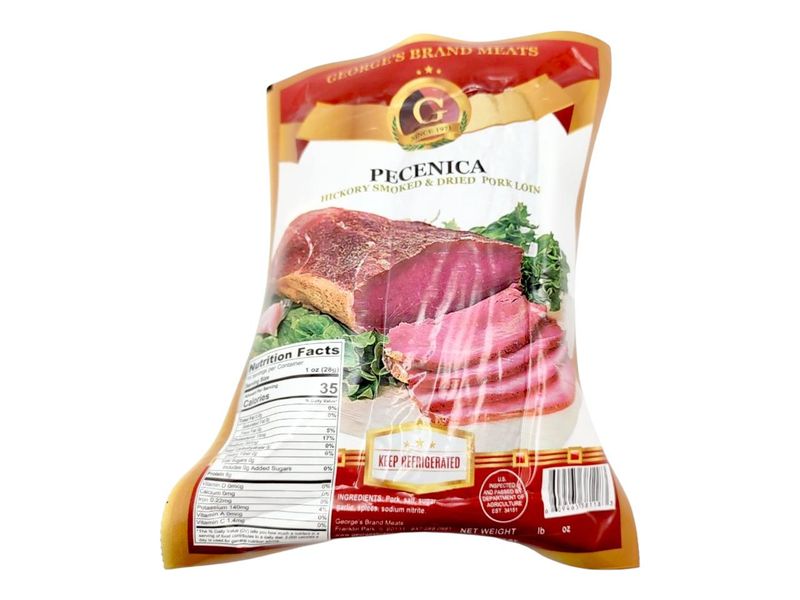 "Pecenica" Hickory Smoked & Dried Pork Lion