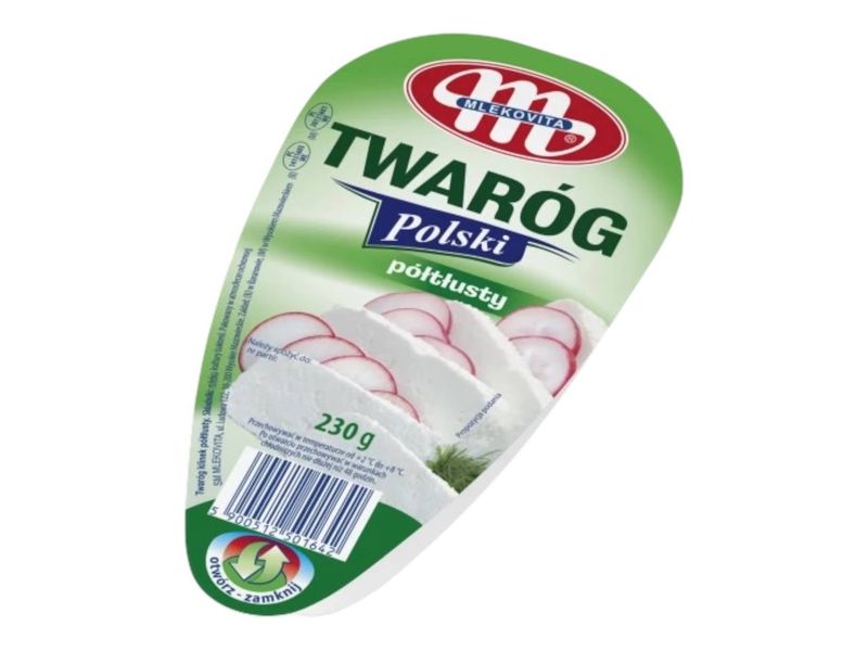 Twarog Polski Poltlusty (230g)