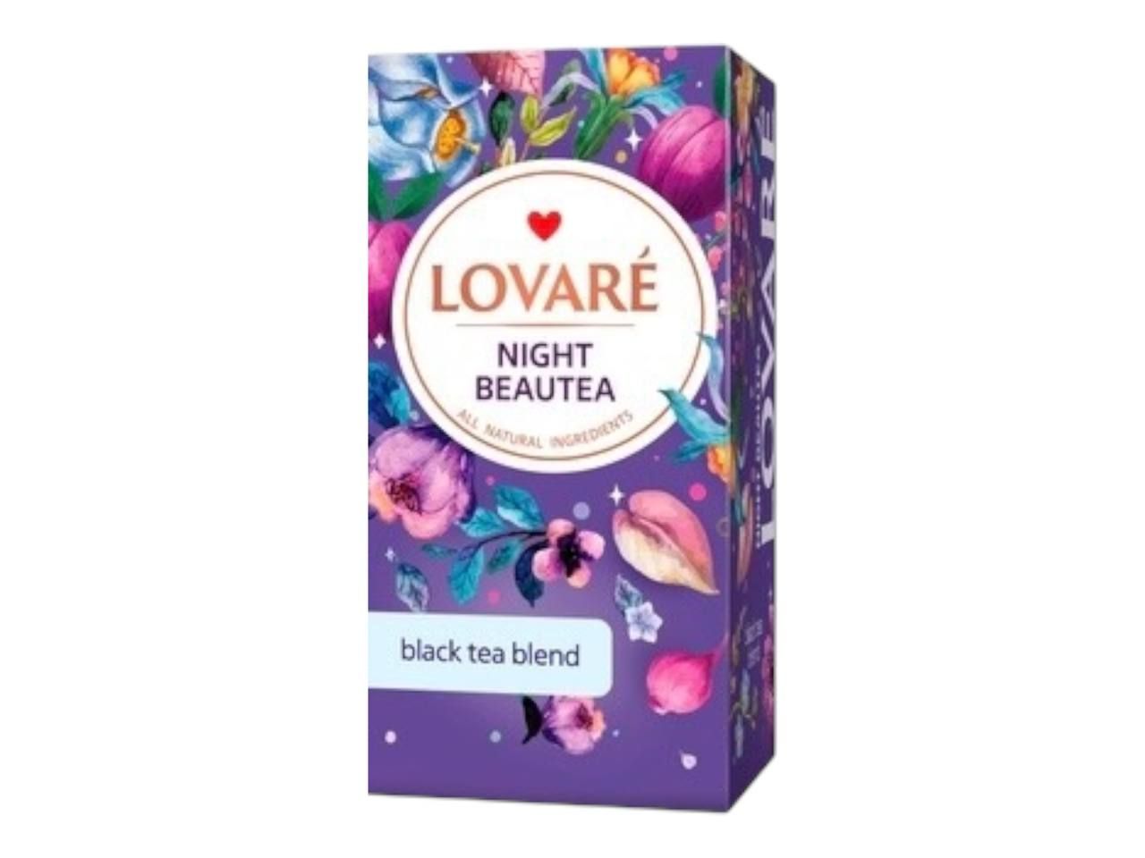 Lovare Black Tea Night Beautea (24 bags)