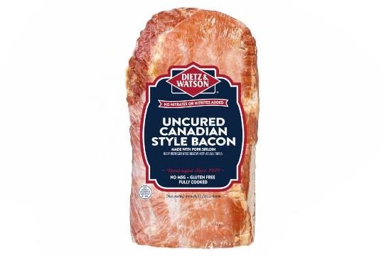 Dietz & Watson Uncured Canadian Bacon / Lb.