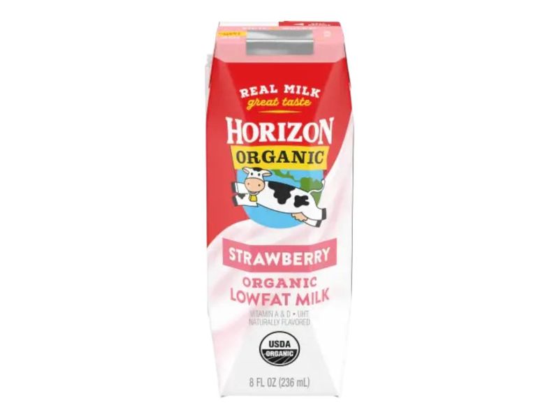 Organic Strawberry Milk (236ml)