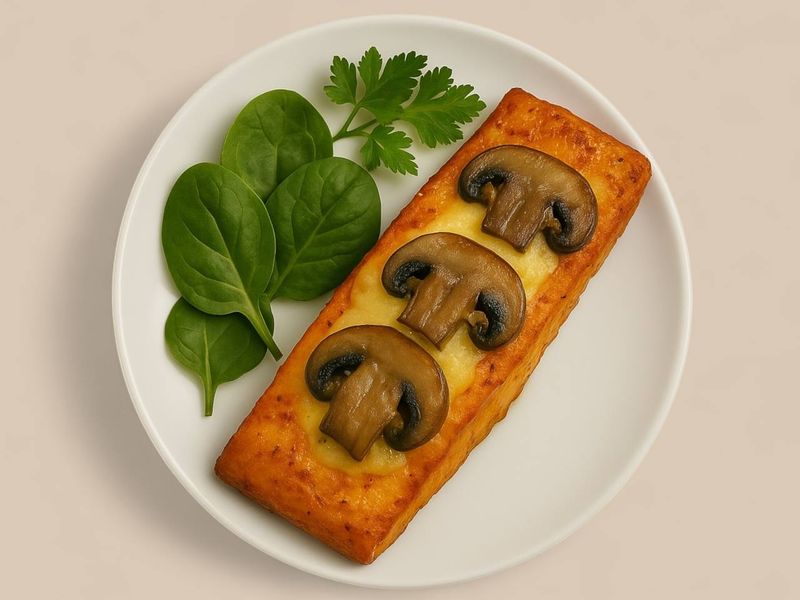 Salmon Fillet with Mushrooms / (1 each+-0.84Lb)