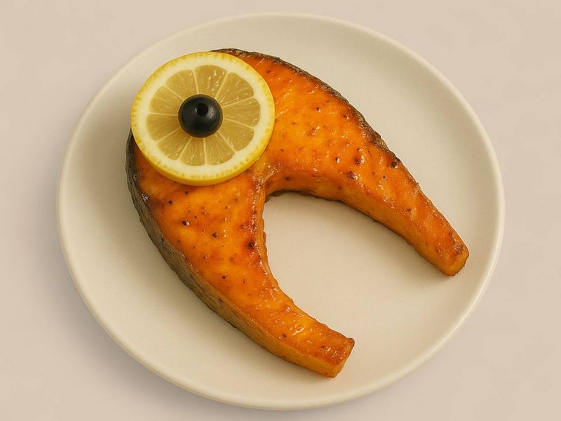 Salmon Steak (1 each+-1 Lb)