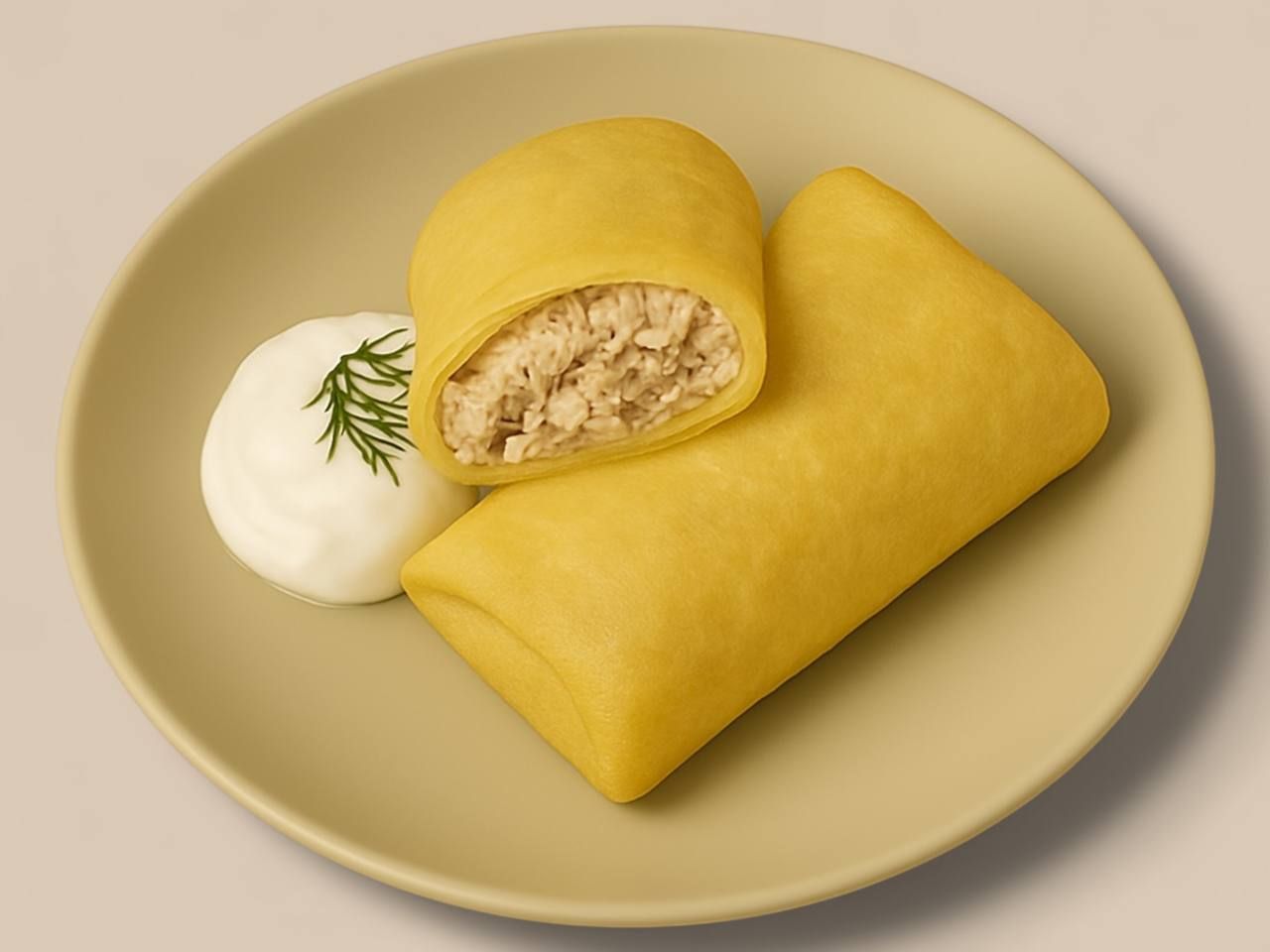 Blintzes With Chicken (1 each+-0.25Lb)