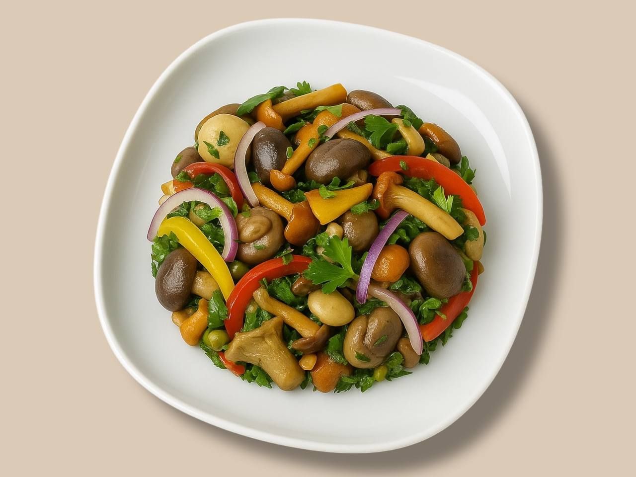 Mushrooms Salad / Lb.