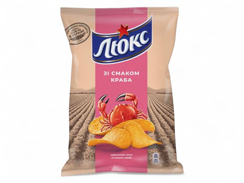 Chips Lux with Сrab (125g)