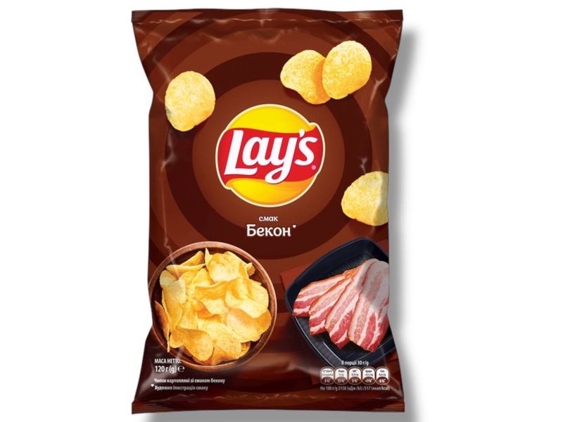 Lays Chips with Bacon (120g)