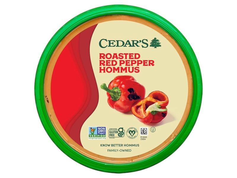 Roasted Red Pepper Hummus (227g)