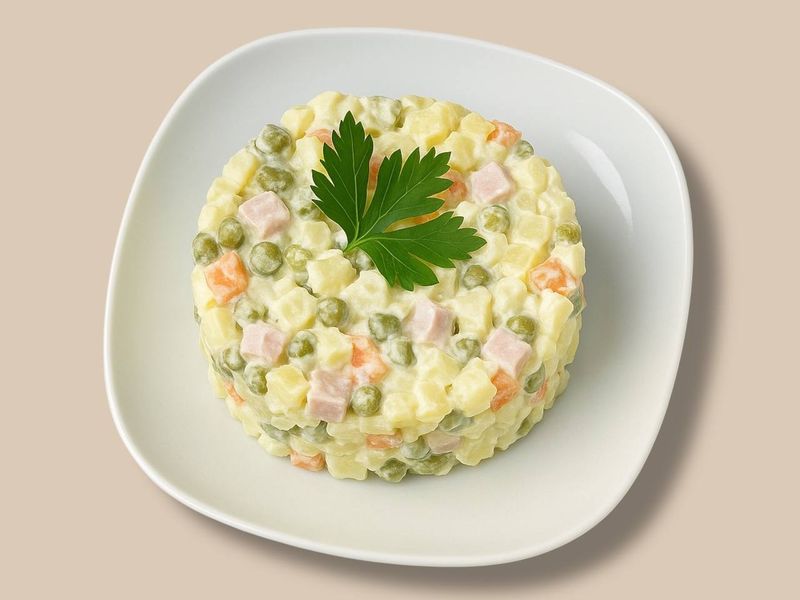 Olivie Salad with Sausage / Lb.
