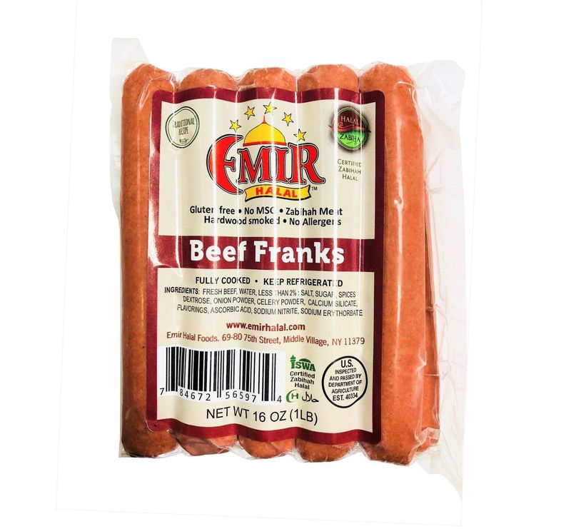 Halal Beef Franks (1 Lb)