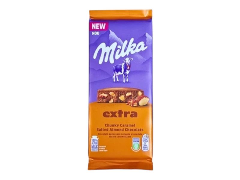 Milka choco extra salted caramel (190g)