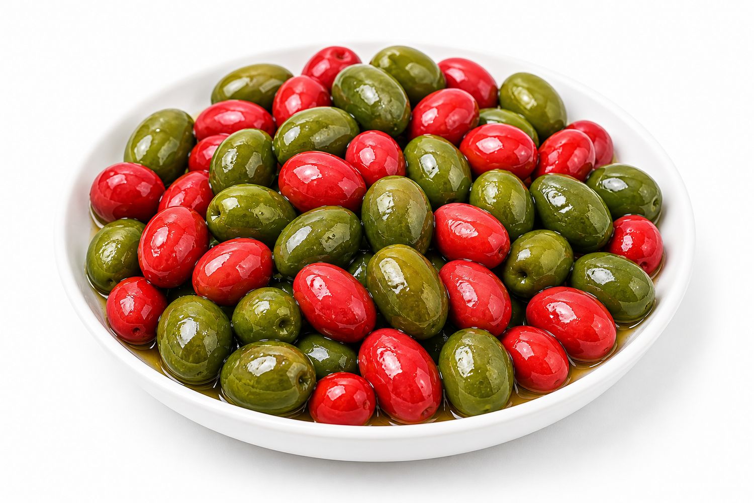 Olive Mix green and pink / Lb.