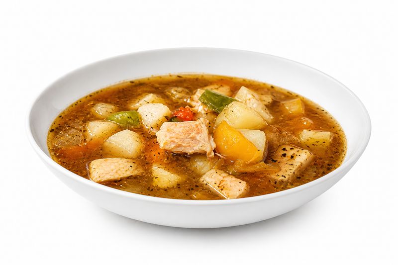 Salmon soup
