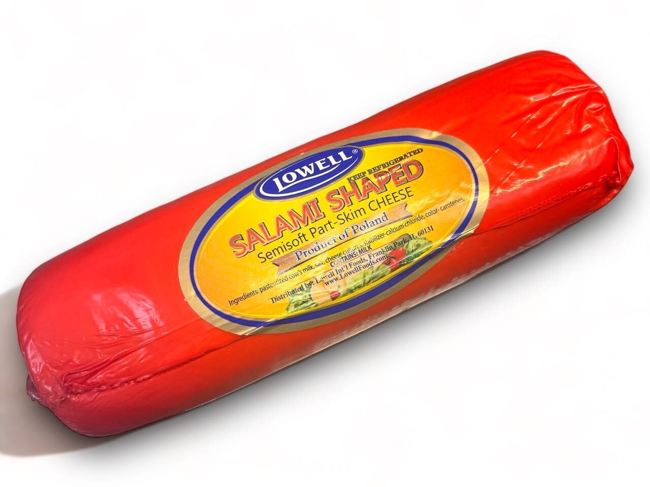 Cheese „SALAMI SHAPED" / Lb.