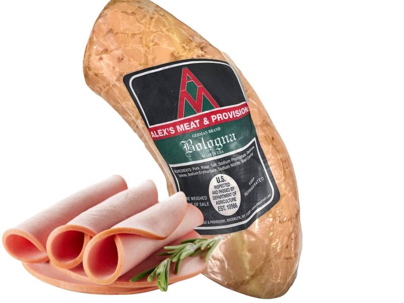 Alex's Meat BOLOGNA Pork / Lb.