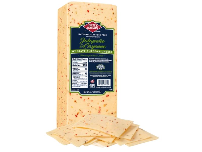 Dietz & Watson Cheese Jalapeno & Cayenne / Lb.