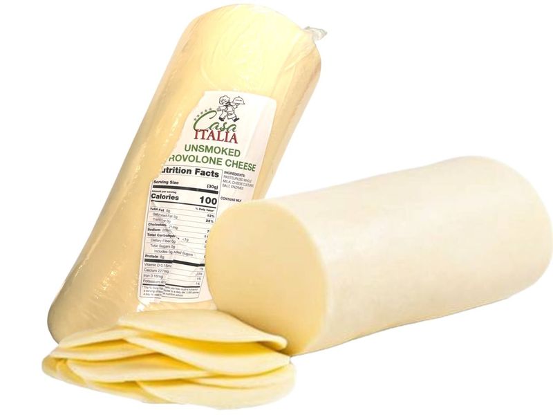Casa Italia Unsmoked PROVOLONE Cheese / Lb.