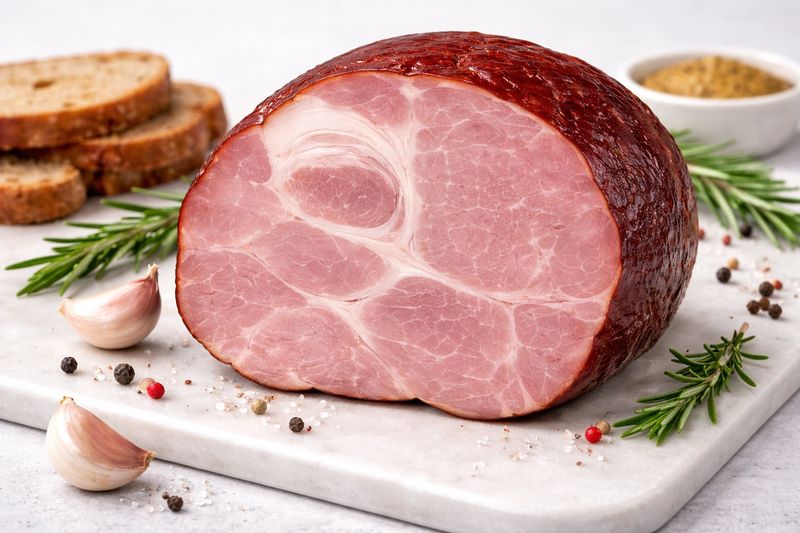 European American Sausage Smoked Pork Butt / Lb.