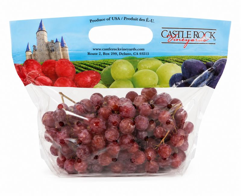 Black seedless grapes pack ±2.8lb