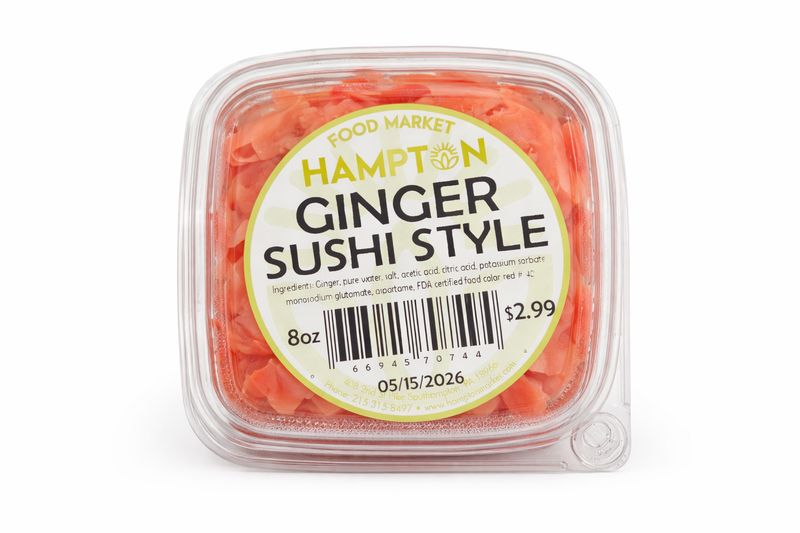 Ginger sushi style (8 oz)