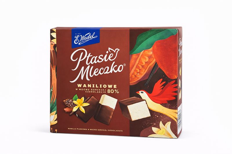 E.Wedel Bird Milk vanilla flavour (340g.)