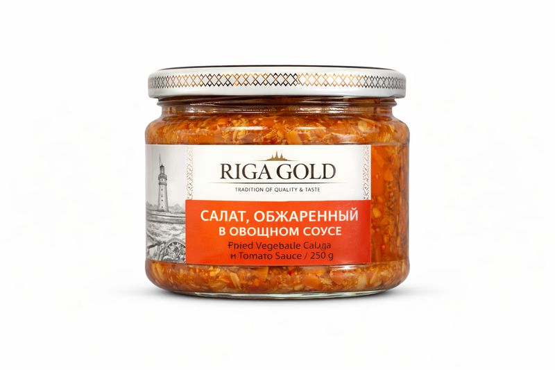 Riga Gold Fried Vegetable Salad in Tomato Sauce / 250 g