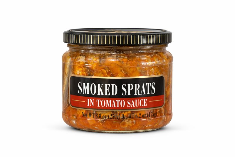 Smoked Sprats in Tomato Sauce (Jar) / 250 g
