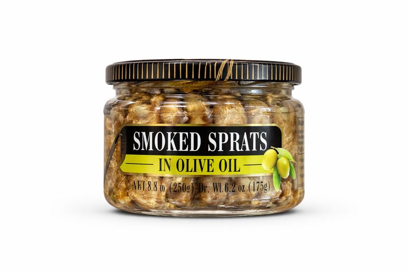 Smoked Sprats in Olive Oil / 250 g