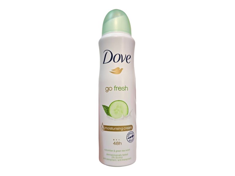 Dove Anti-perspirant go fresh cucumber and green tea (150ml)